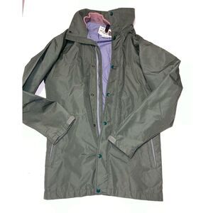 Vintage‎ Green Military North Face JacketMens Small Long Gore-Tex Gorpcore A40